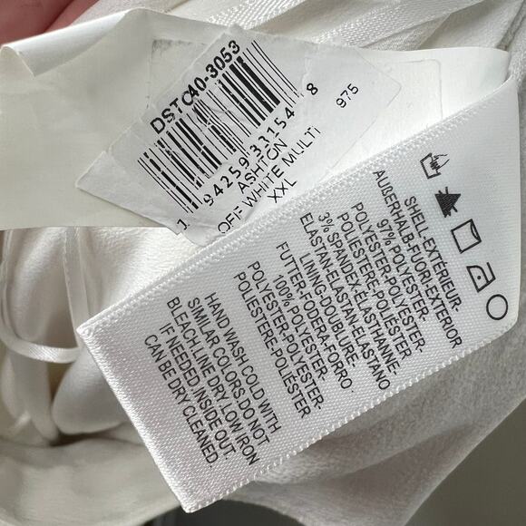 Dress The Population Ashton White Off White Pants Size XXL - Picture 5 of 7